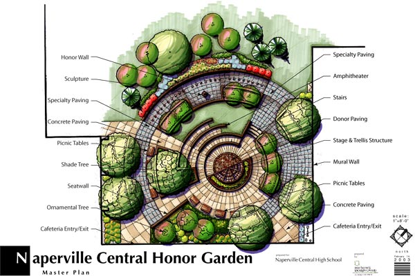 Naperville Central Honor Garden