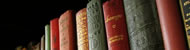 Old Books on a Shelf