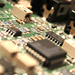 Close-up of electronics